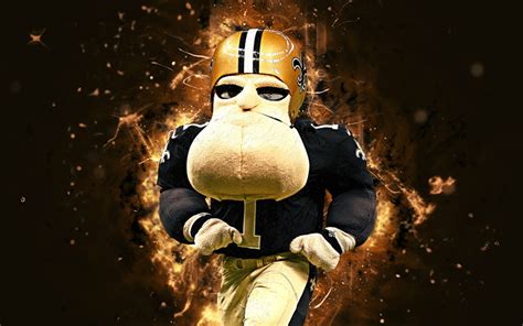 Saints mascot name